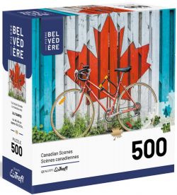 TREFL CASSE-TÊTE 500 PIÈCES - LE CANADA EN VÉLO